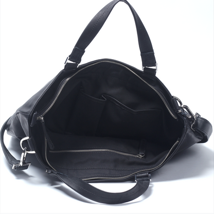 Asymmetric Tote Bag Black